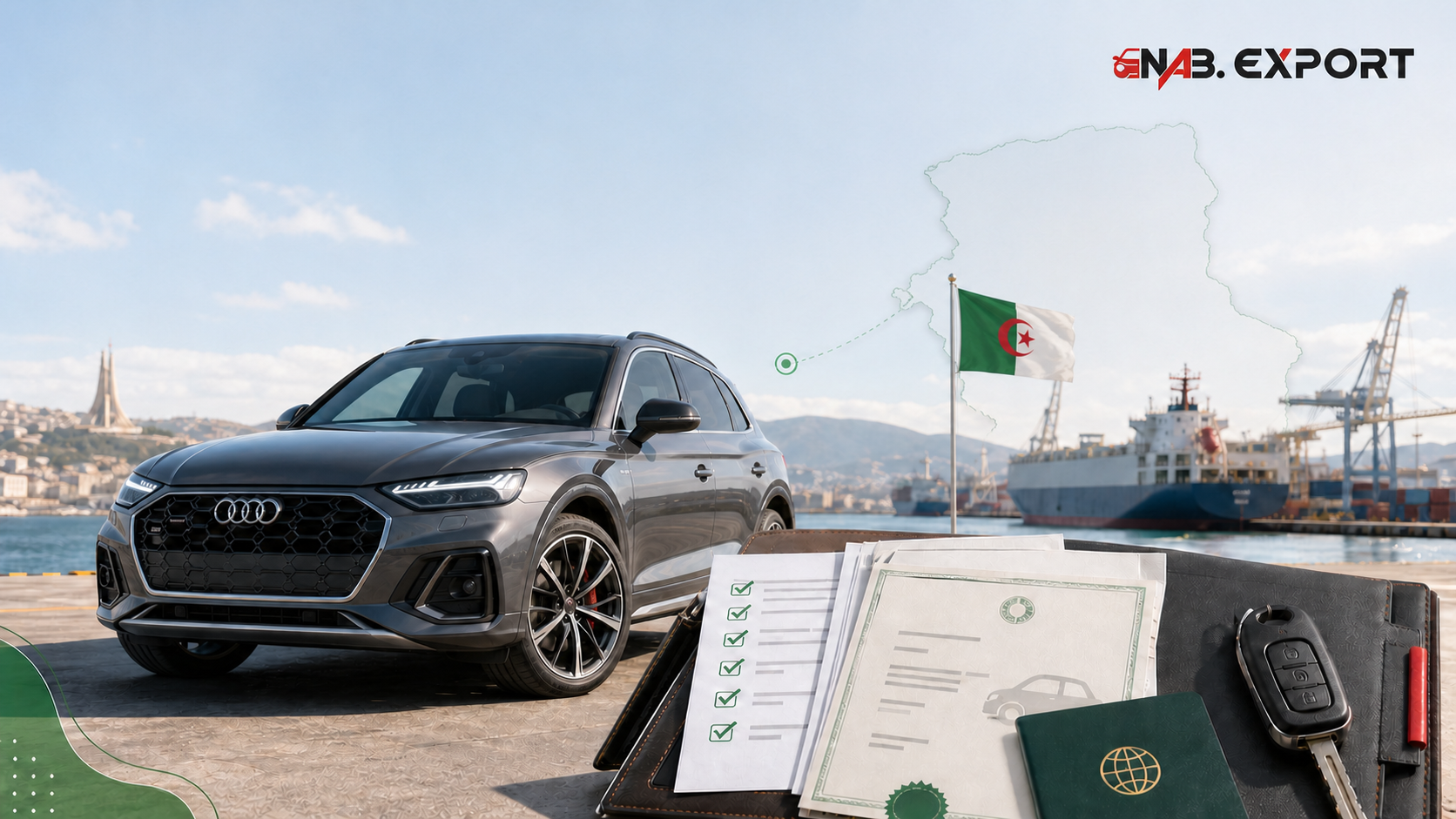 Quels documents pour exporter une voiture vers l'Algérie ?
